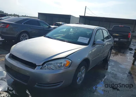 2008 Chevrolet Impala Lt from USA, damaged, VIN 2G1WT58N381221616